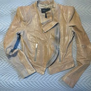 BBBGMaxAzria leather jacket